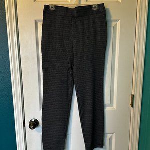 Navy stretchy slim fit dress pants